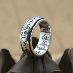 Silver Band ring for men