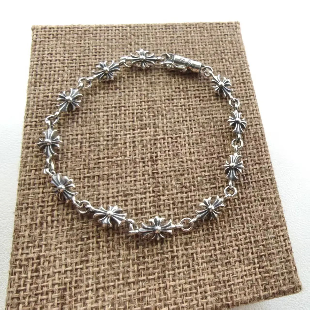 Crosses Link Chain Bracelet